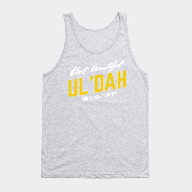 Visit Beautiful Ul'dah Tank Top by snitts